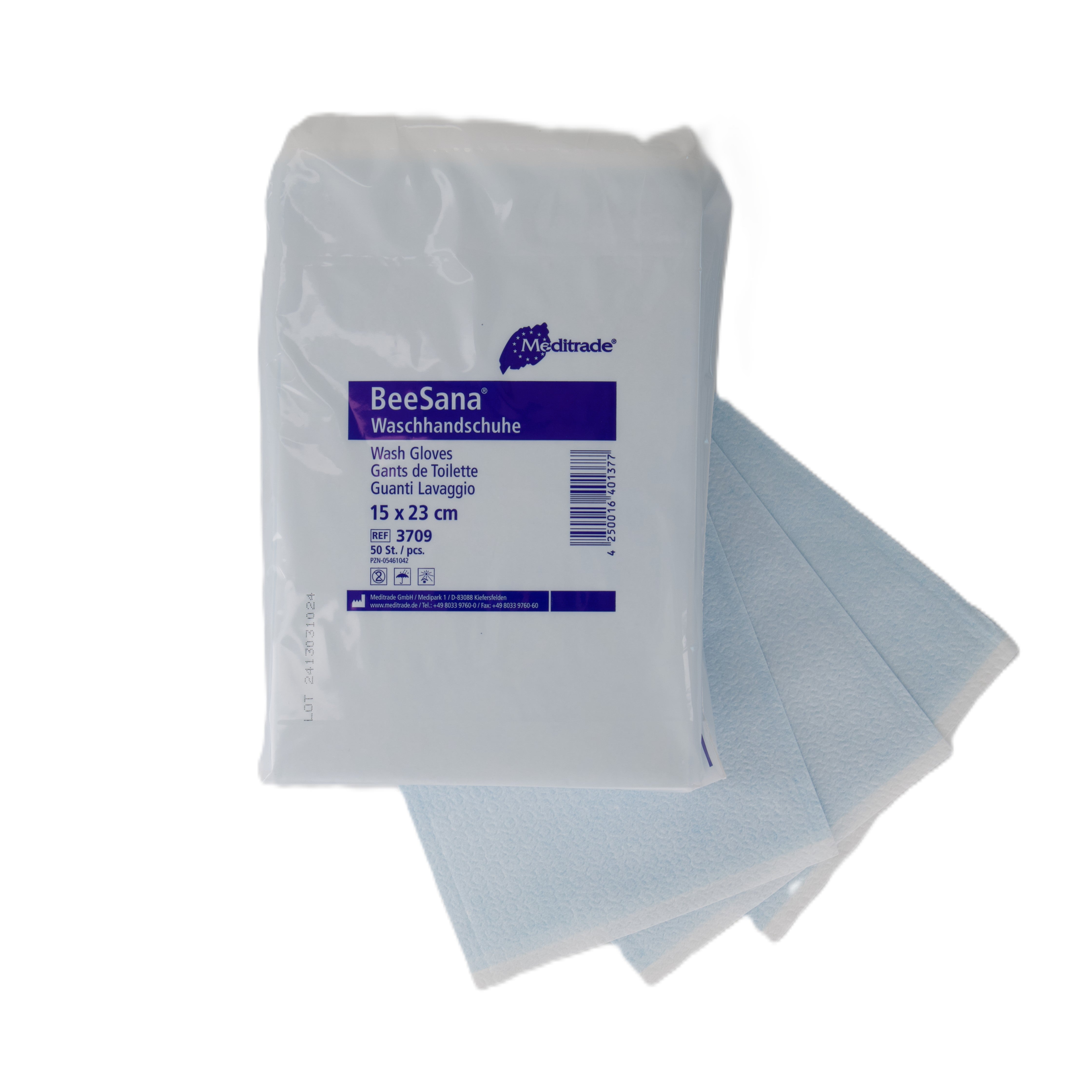 BeeSana Einmal Waschhandschuhe
