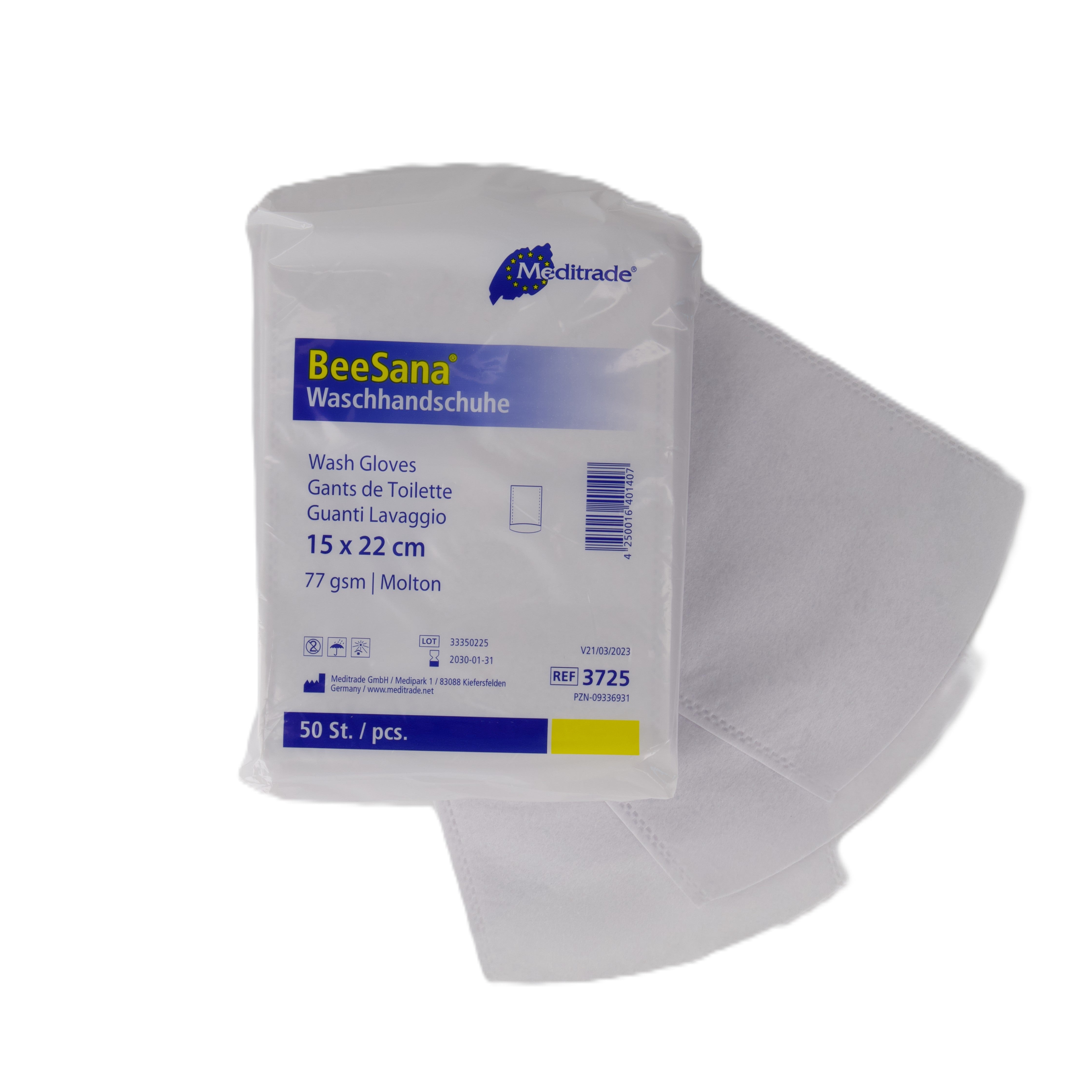 BeeSana Einmal Waschhandschuhe