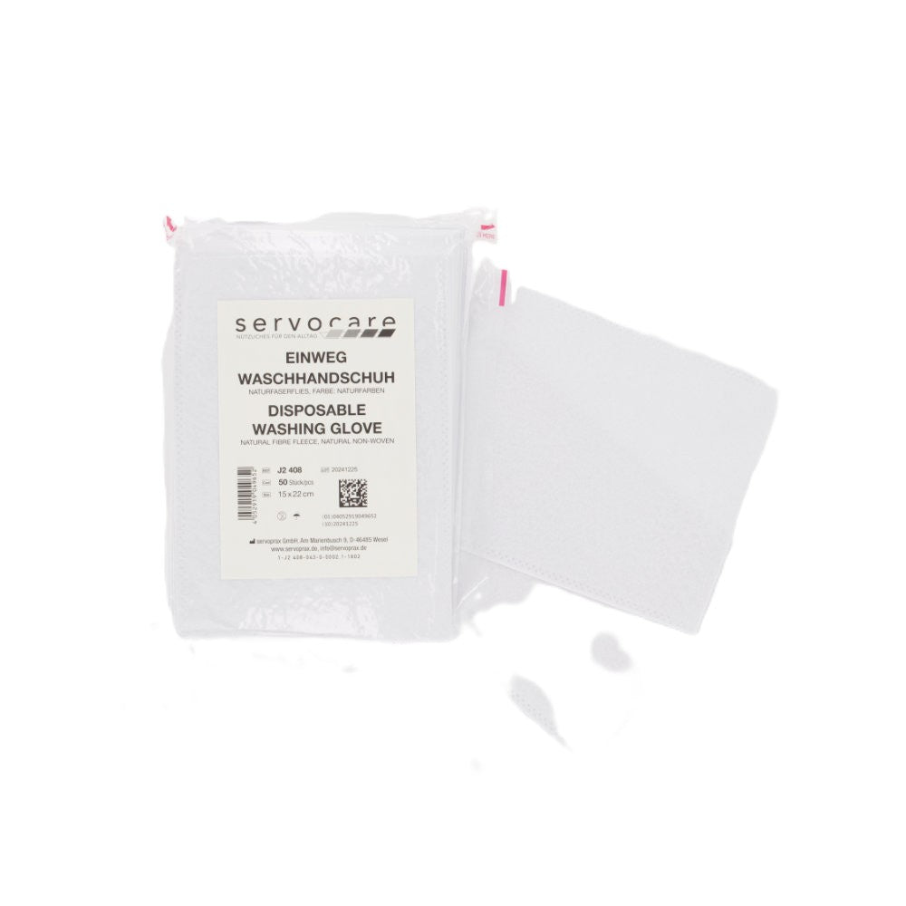 Einweg Waschhandschuhe aus Molton